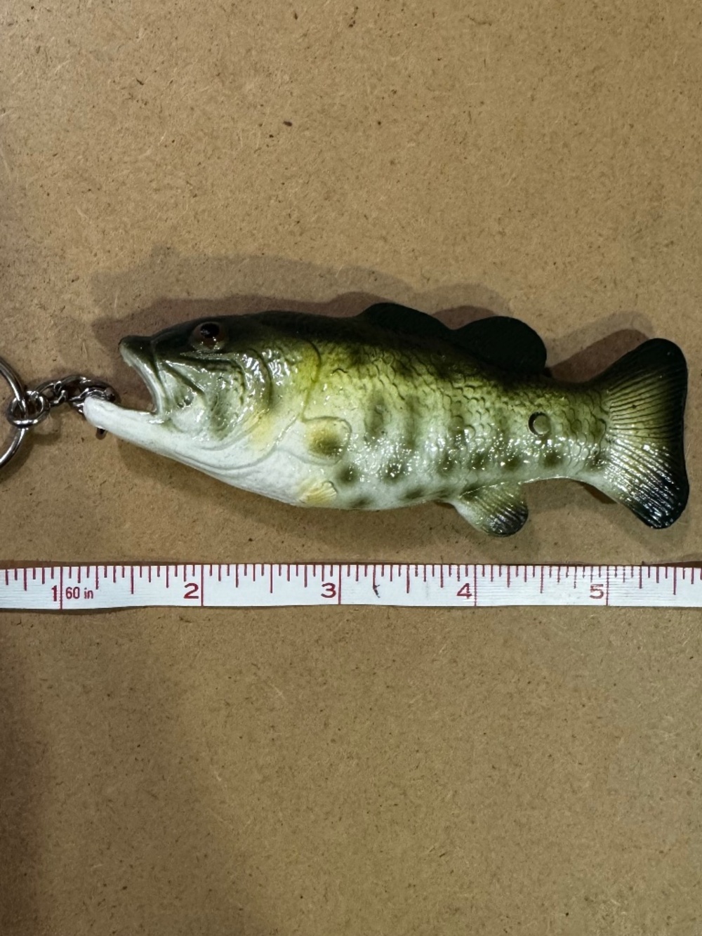Jeff Foxworthy Big Mouth Billy Bass Redneck Fish 2000's Keychain (Works)